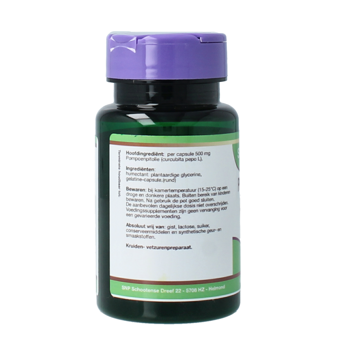 SNP Pompoenpitolie 60 capsules