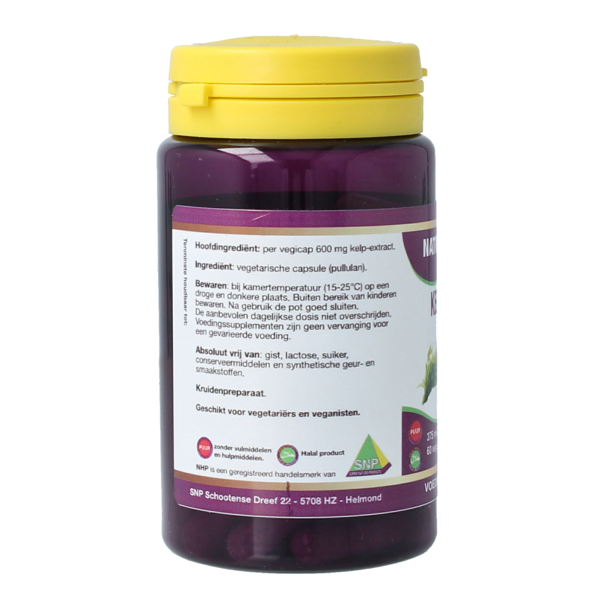 NHP Kelp jodium 375 mcg 60 vcaps