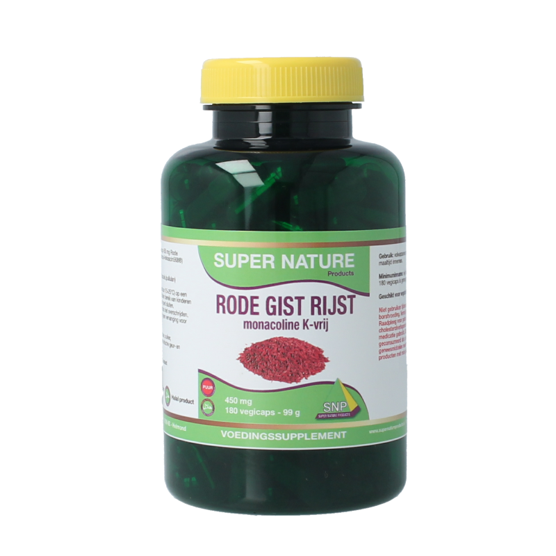 SNP Rode gist rijst monacoline K-vrij 180 vcaps