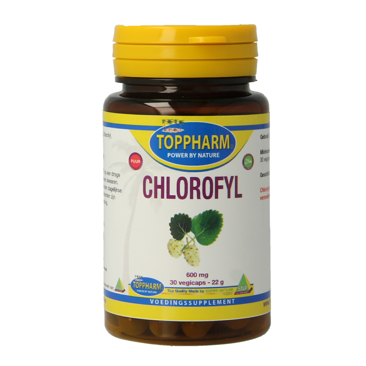 Toppharm Chlorofyl 30 vcaps
