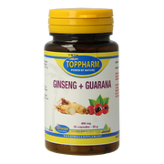 Toppharm Ginseng + Guarana 50 capsules