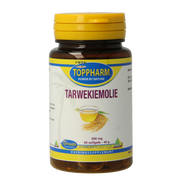 Toppharm Tarwekiemolie 500 mg 60 softgels