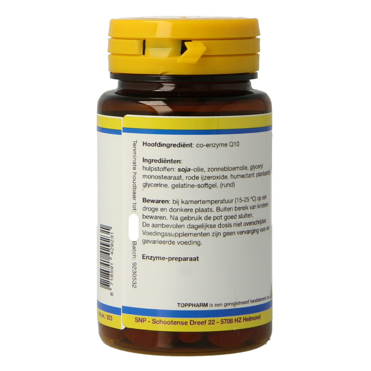 Toppharm CO-Q10 30 mg 30 softgels