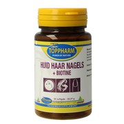 Toppharm Huid Haar Nagels + Biotine 30 softgels