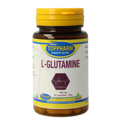Toppharm L-glutamine 400 mg 50 capsules