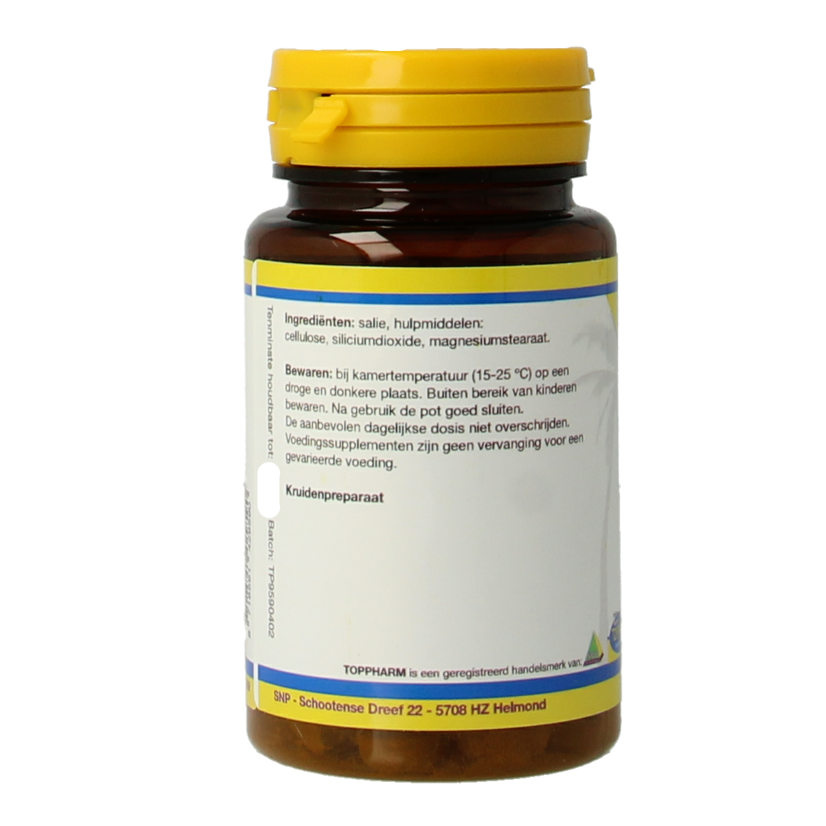 Toppharm Salie 300 mg 60 tabletten