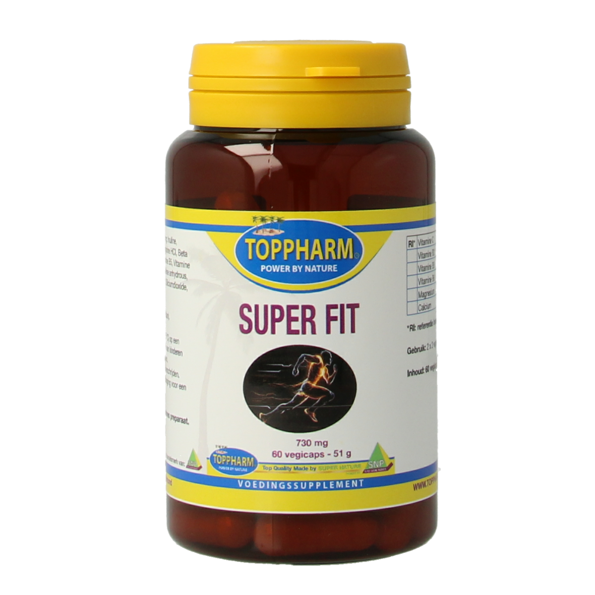 Toppharm Super fit 60 vcaps