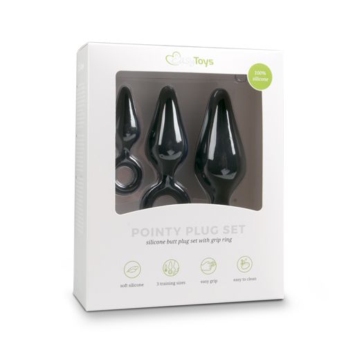 Eros Easytoys Pointy Plug Set 1 st - Ero