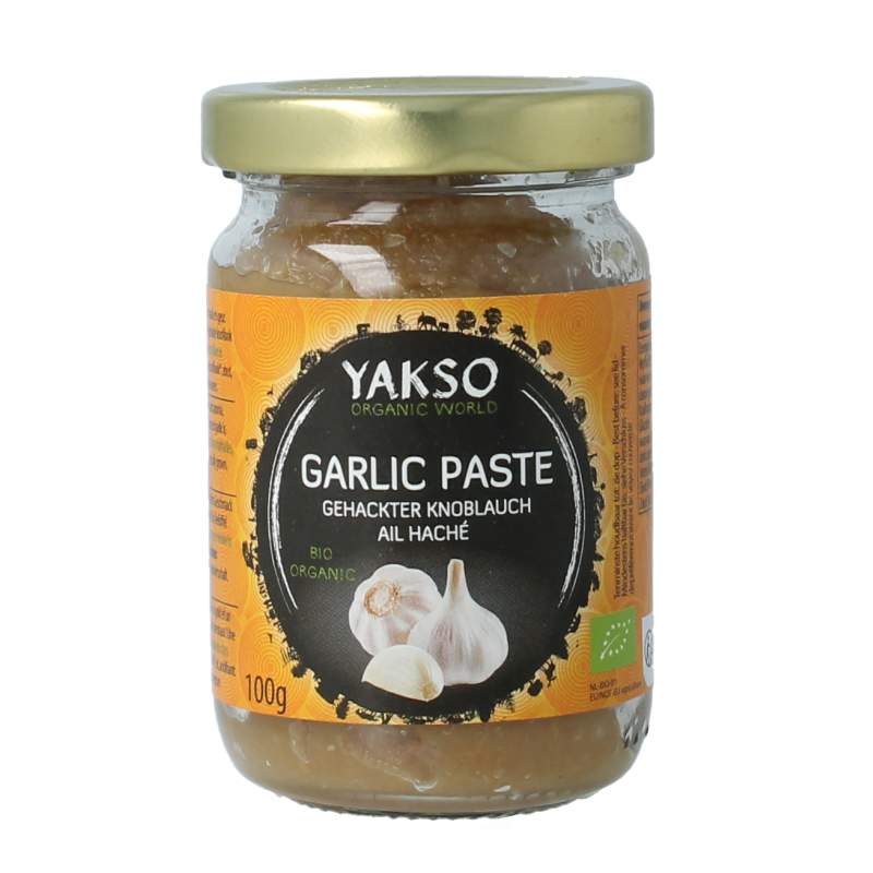 Yakso Gehakte knoflook bio 100 gram