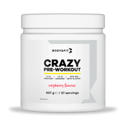 Body & Fit Crazy Pre-Workout Raspberry 407 gr