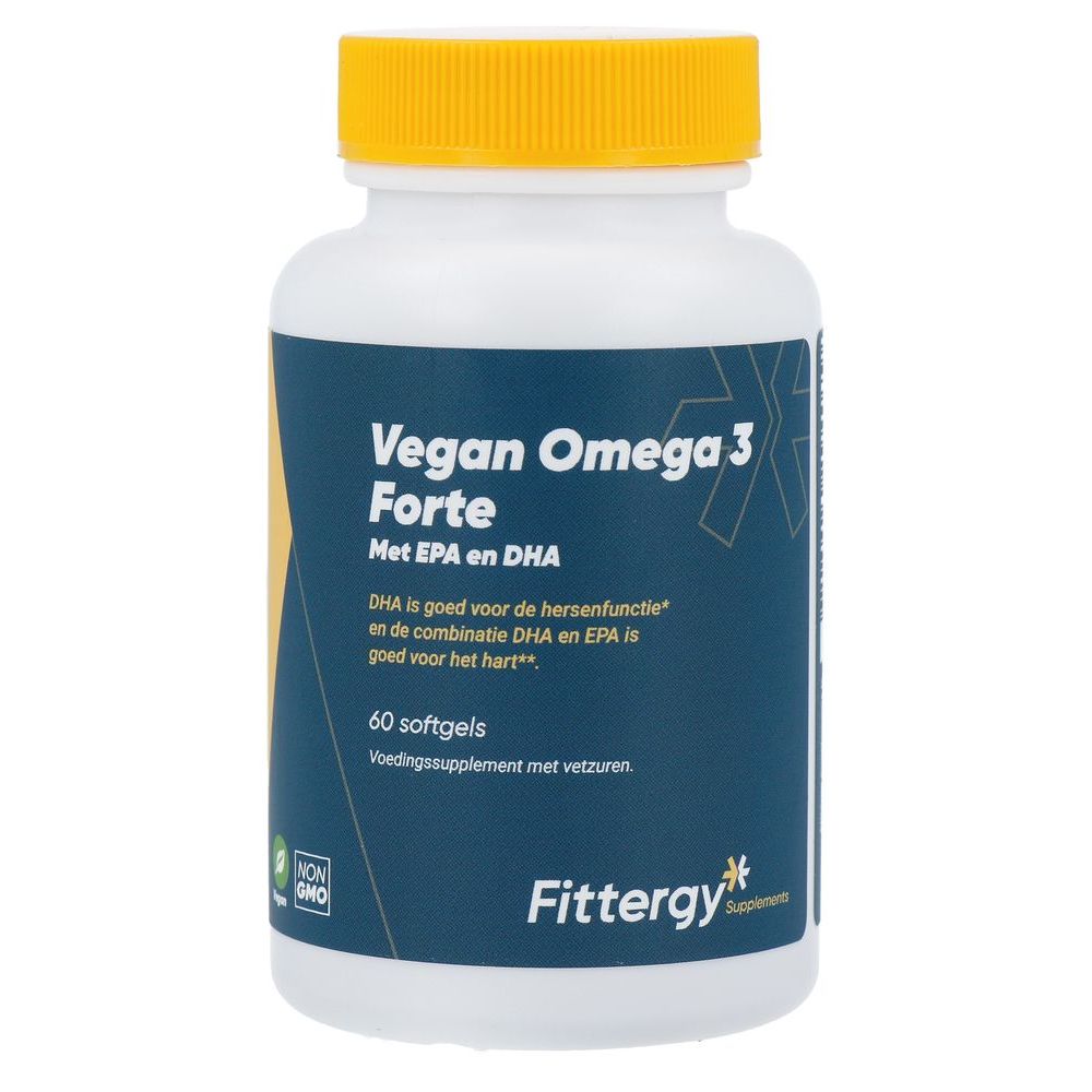 Fittergy Vegan Omega-3 Forte Capsules 60 sg