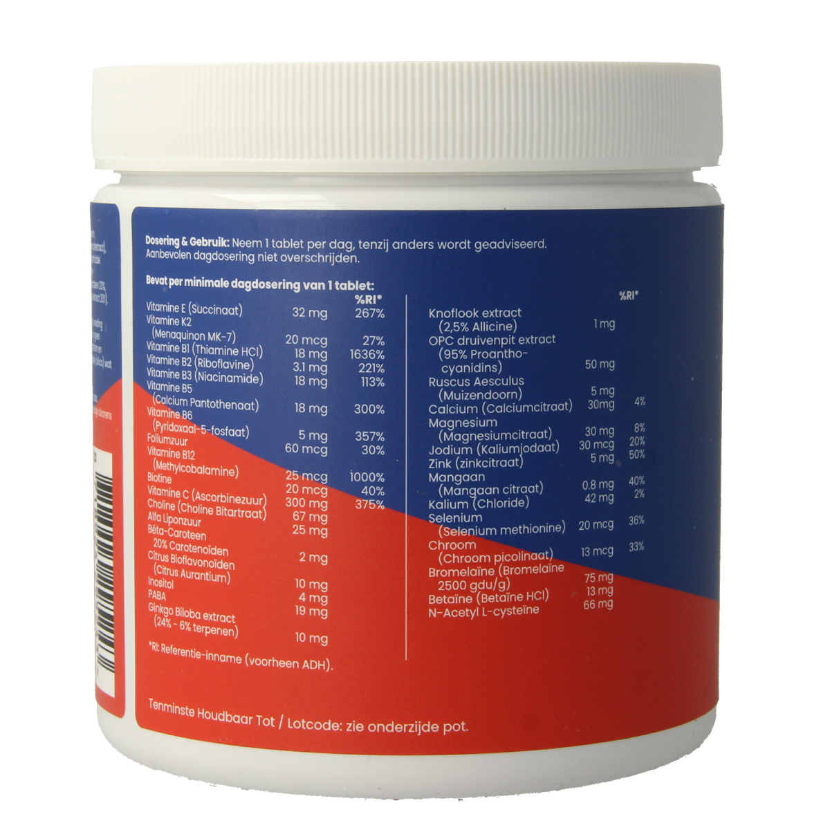 Orthovitaal Ortho aderreiniger complex 300 tabletten