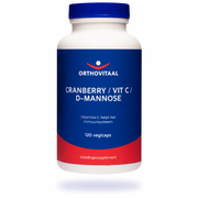 Orthovitaal Cranberry / Vitamine C / D-Mannose 120 vcaps