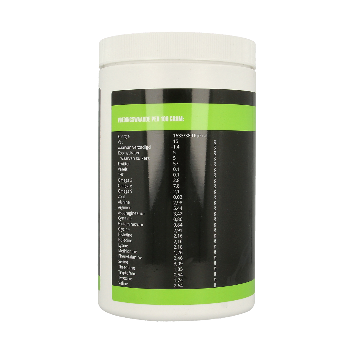 Mijnnatuurwinkel Hennep proteine 500 gram