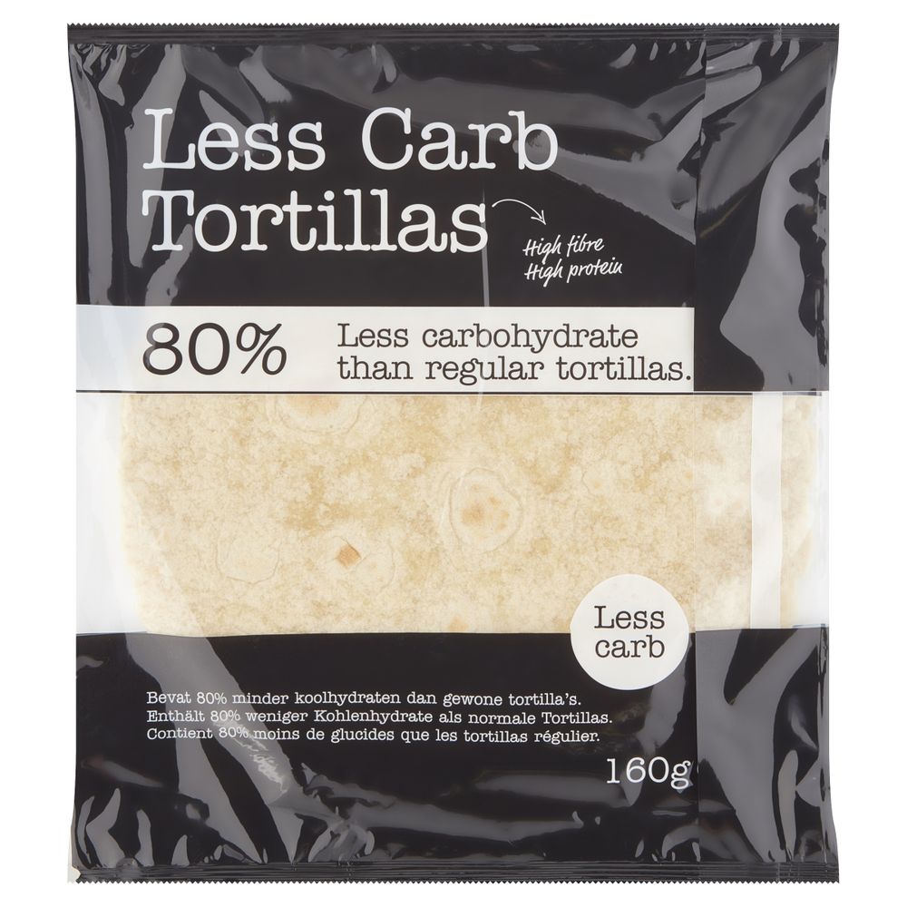 Smaakt Less Carb Tortillas 160 gr