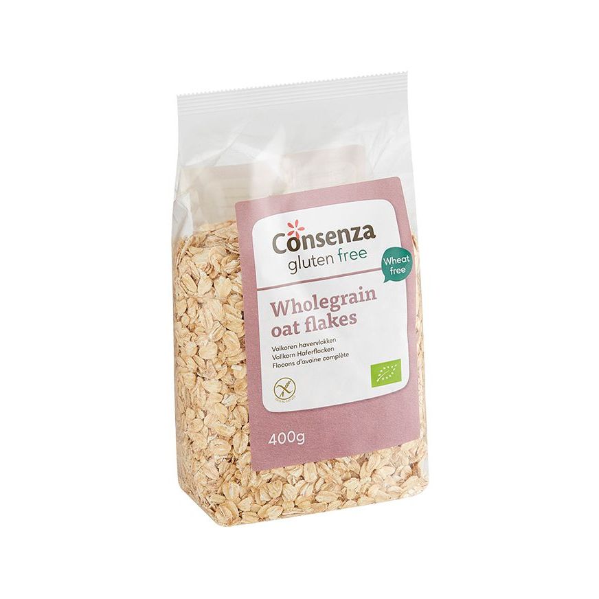 Consenza Volkoren havervlokken 400 gram