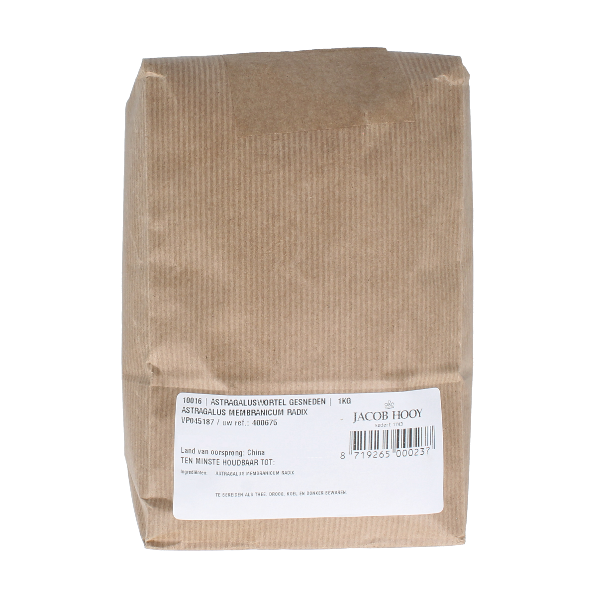 Jacob Hooy Astragaluswortel gesneden 1 kg