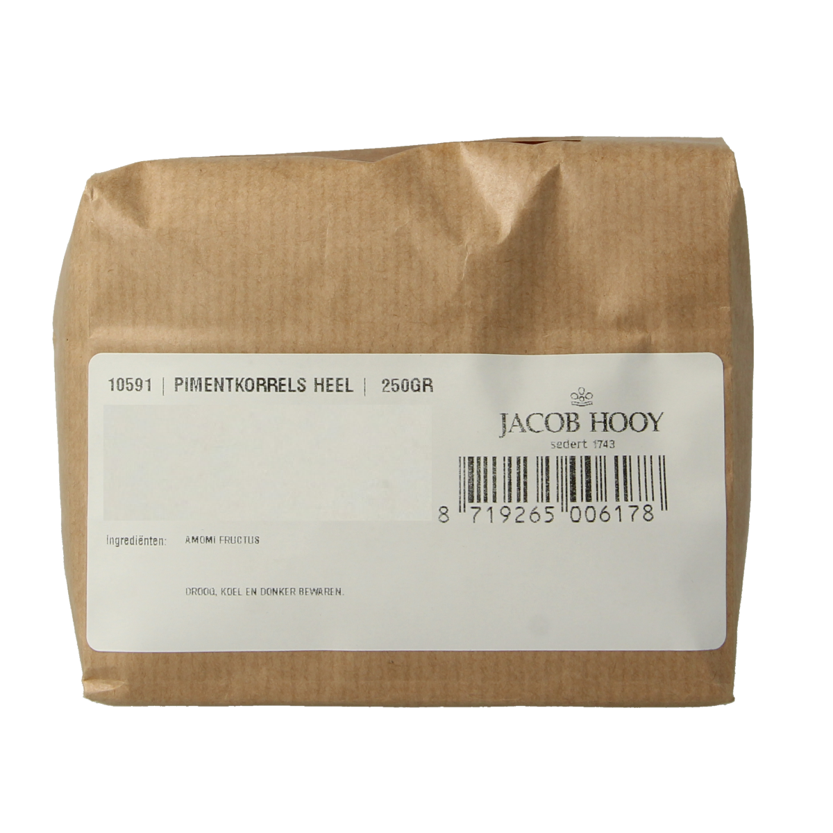Jacob Hooy Pimentkorrels 250 gram