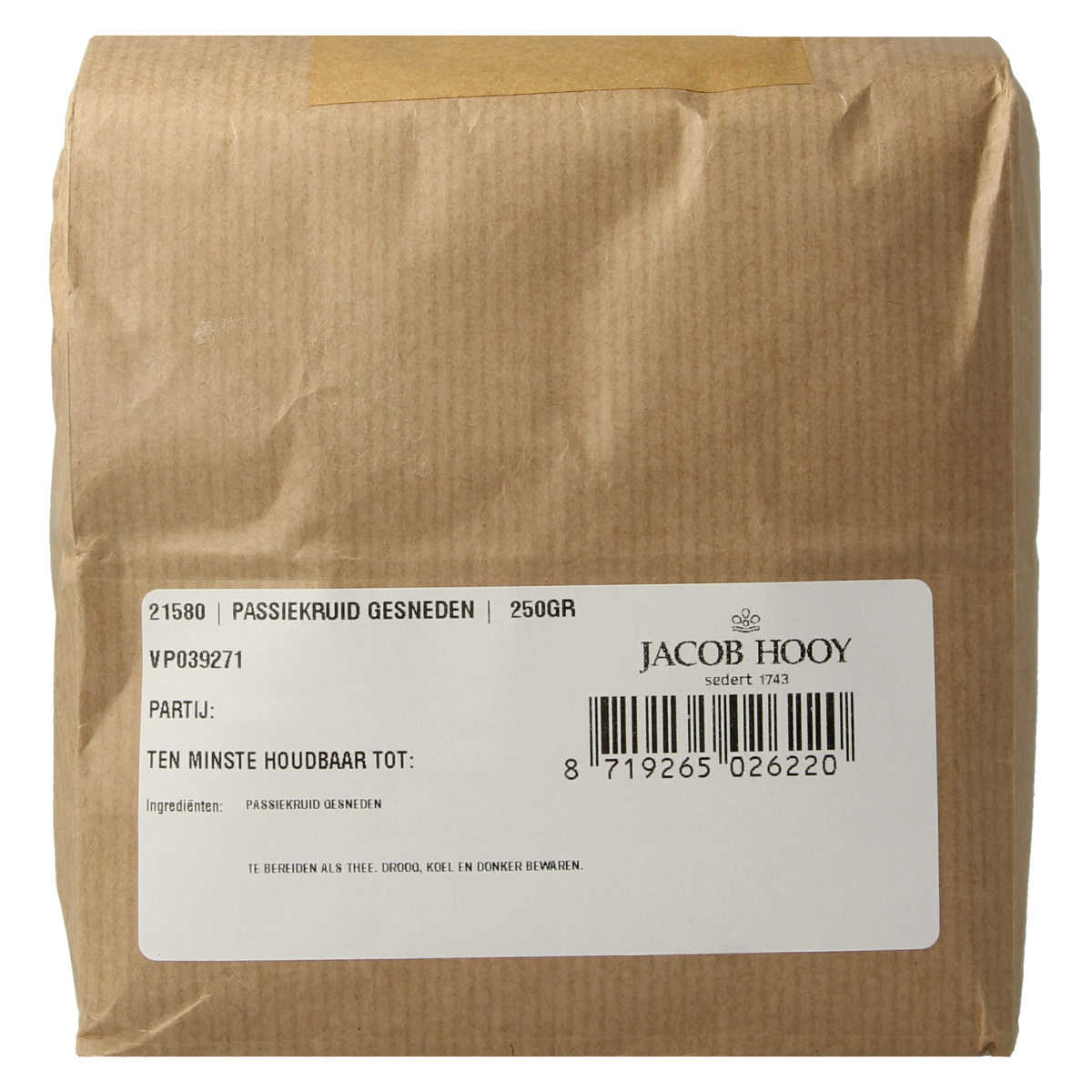 Jacob Hooy Passiekruid 250 gram