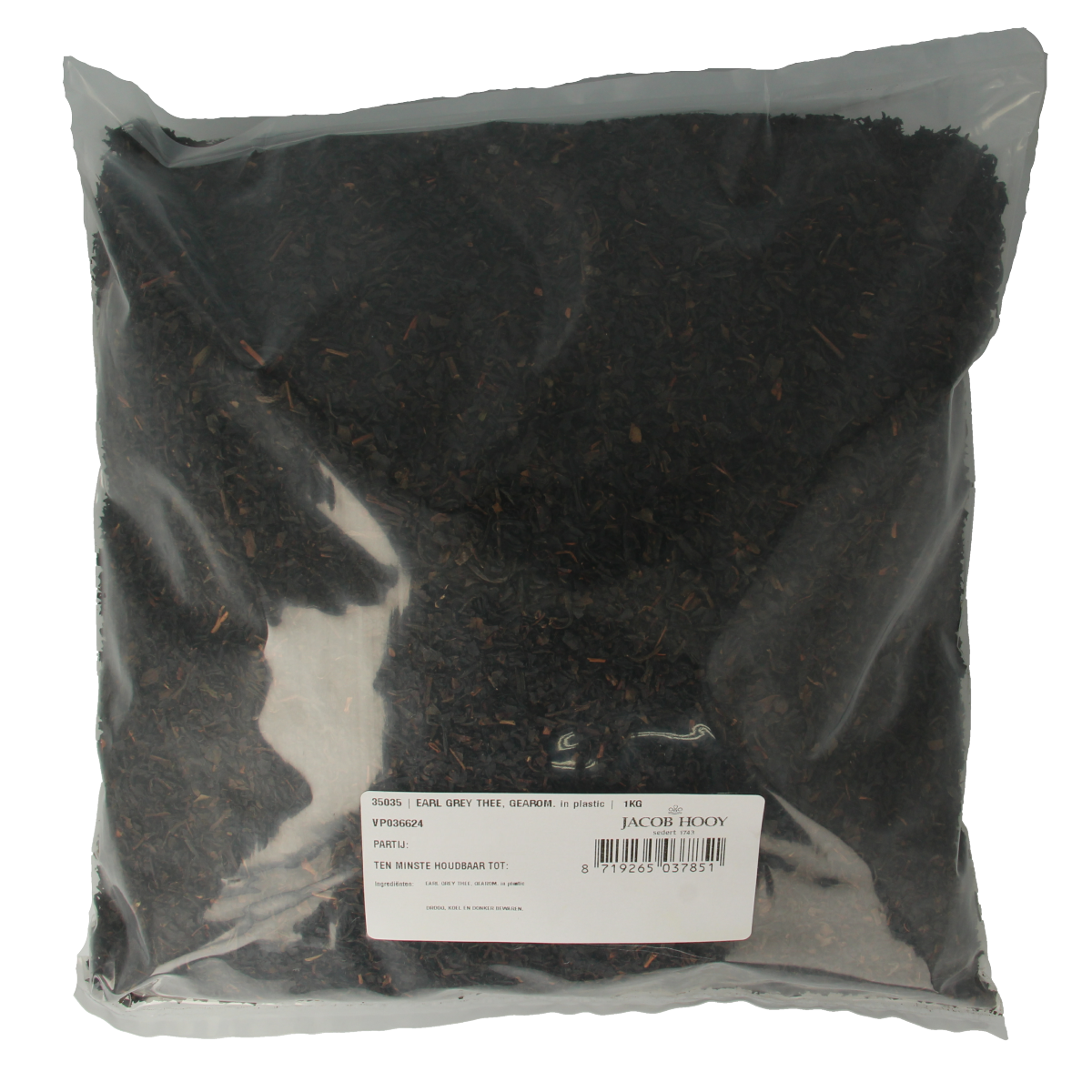 Jacob Hooy Earl grey thee gearomatiseerd 1 kg