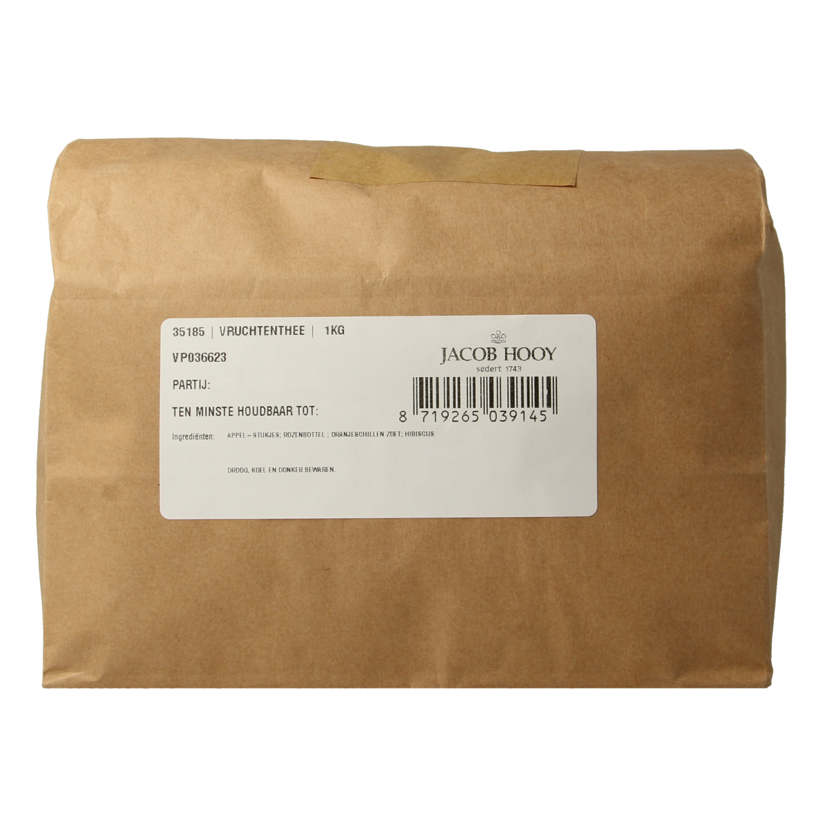 Jacob Hooy Vruchtenthee 1 kg