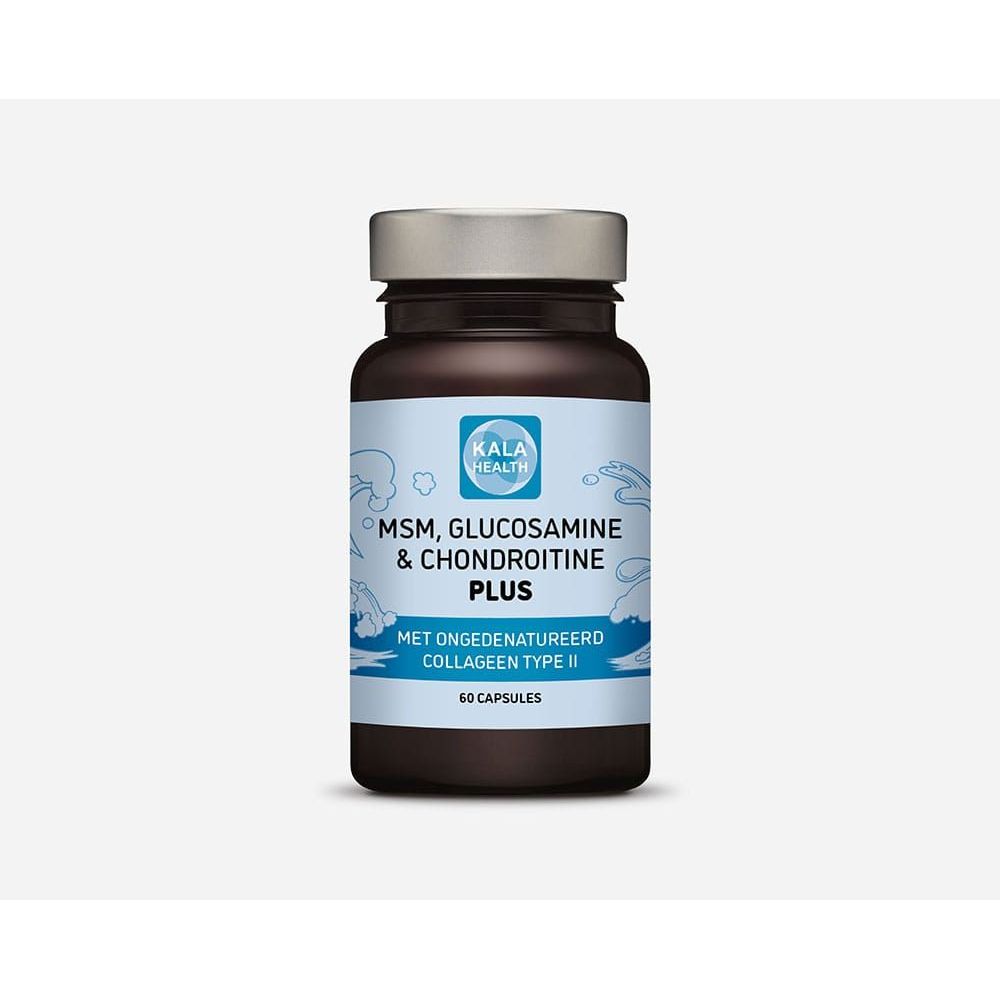 Kala Health MSM, Glucosamine & Chondroitine Plus 60 cp