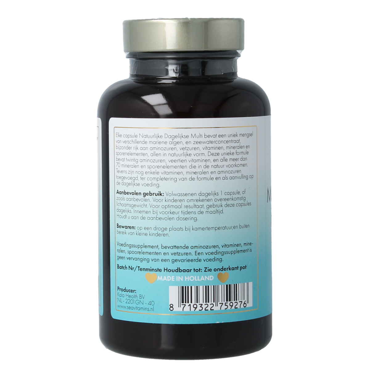 Sea Vitamins Multivitamine mineralen 90 vcaps
