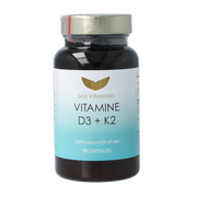 Sea Vitamins Vitamine d3 + k2 uit zee 90 vcaps