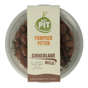 Met Pit Pompoenpitten melkchocolade 150 gram