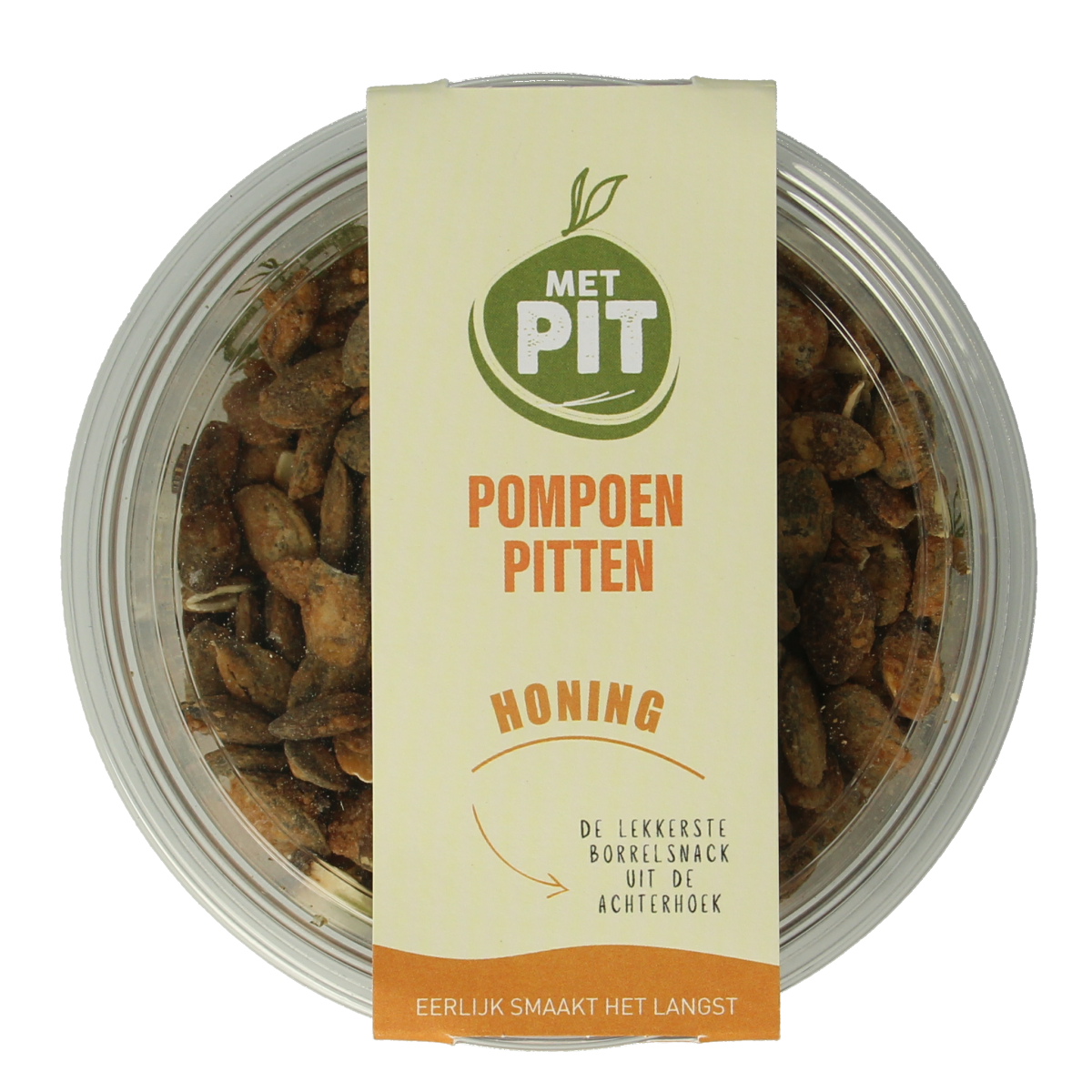 Met Pit Pompoenpitten honing 150 gram