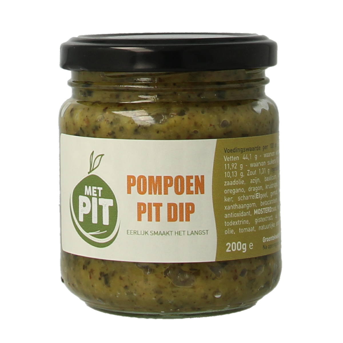 Met Pit Pompoenpit dip 200 gram