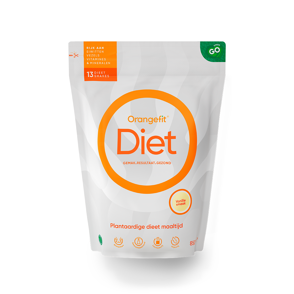 Orangefit Diet shake vanilla 850 gram