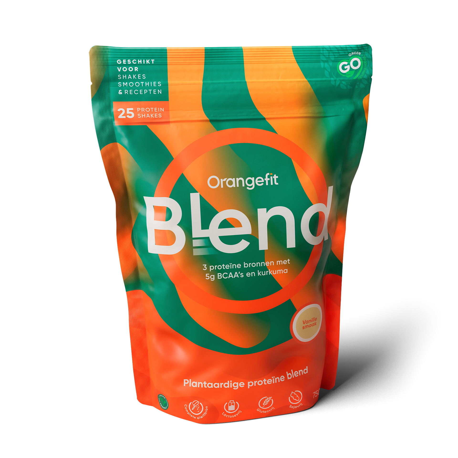 Orangefit Protein blend vanilla 750 gram