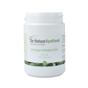 Natuurapotheek Ginkgo biloba 24% 100 capsules