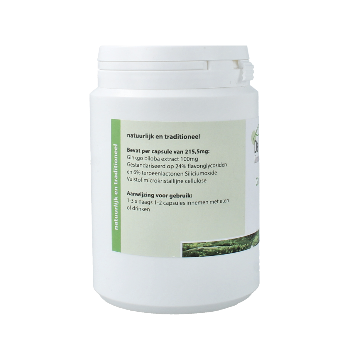 Natuurapotheek Ginkgo biloba 24% 100 capsules