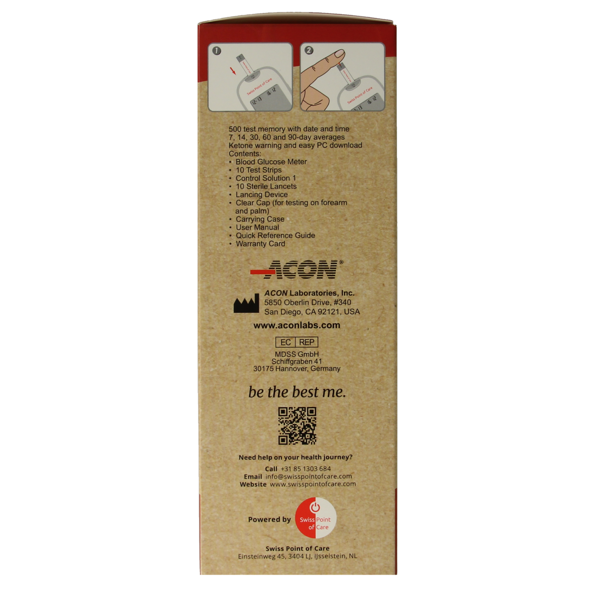On Call Extra glucosemeter starterspack