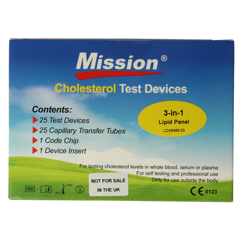 Mission Cholesterolmeter 3-in-1
