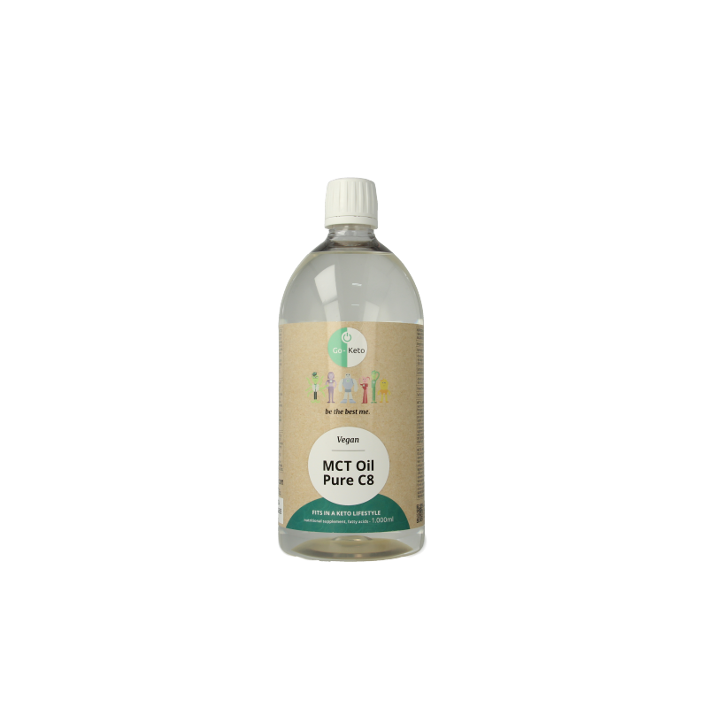 Go-Keto MCT olie C8 premium - 1 voordeel 1 liter