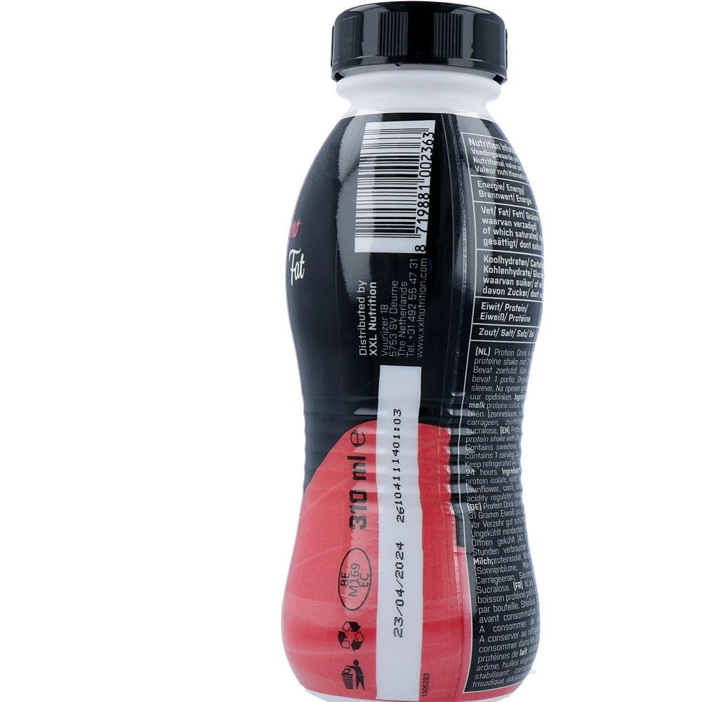 Xxl Nutrition N'Joy Protein Drink Aardbei 310 ml