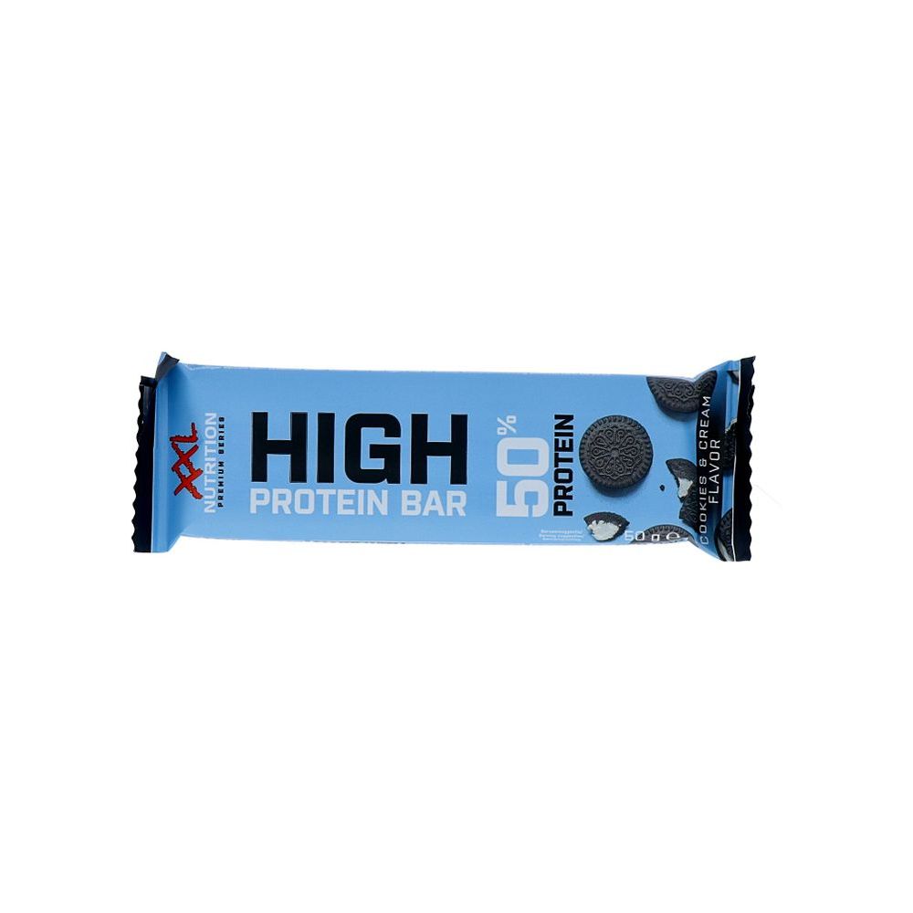 Xxl Nutrition High Protein Bar Cookies & Cream 50 gram