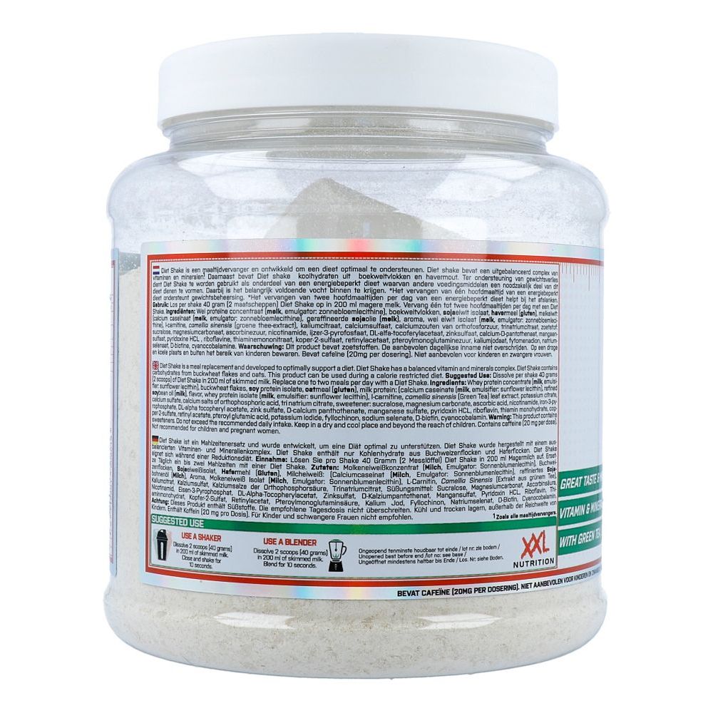 Xxl Nutrition Diet Shake Vanille 480 gram