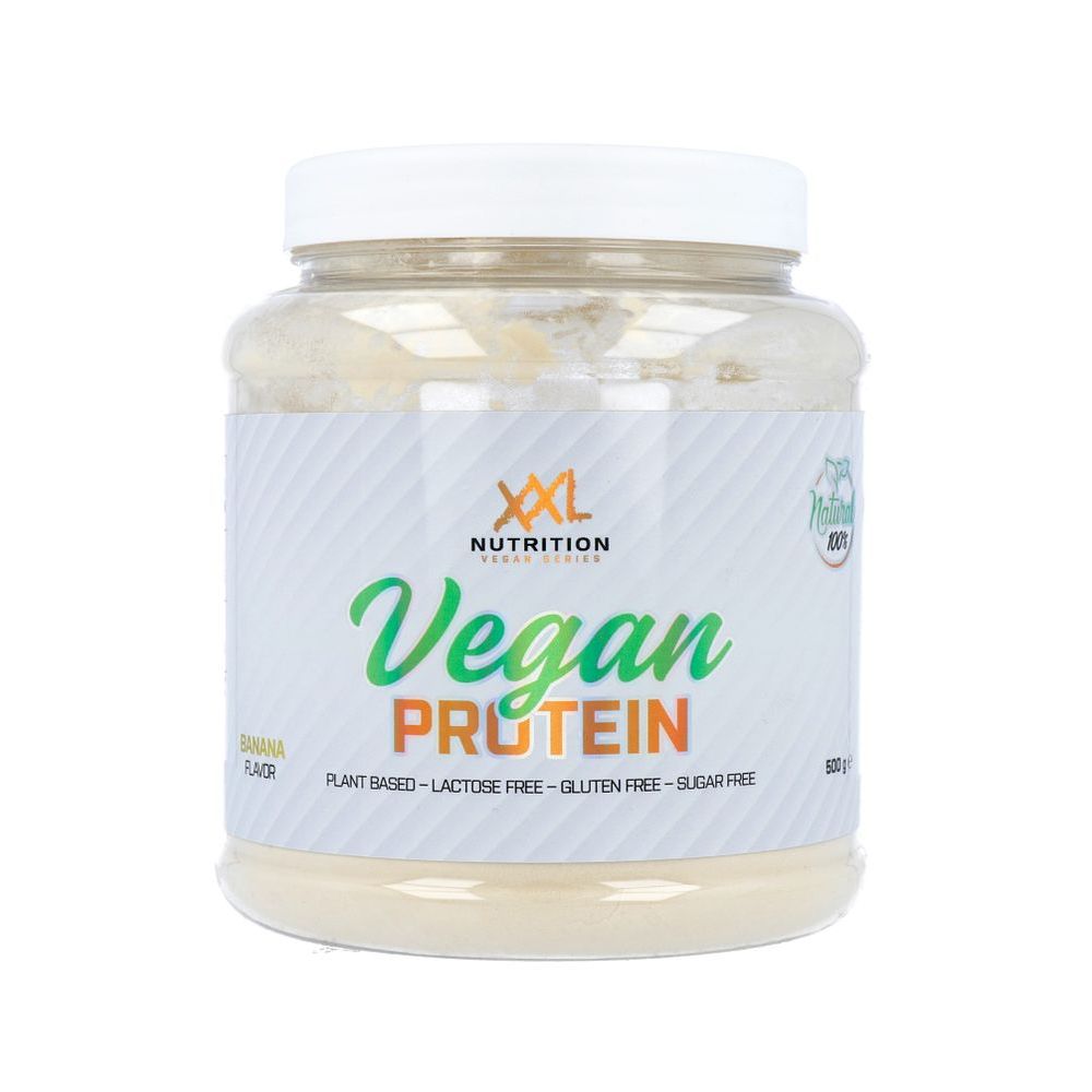 XXL Nutrition Vegan Fit Protein Banaan 500 gr