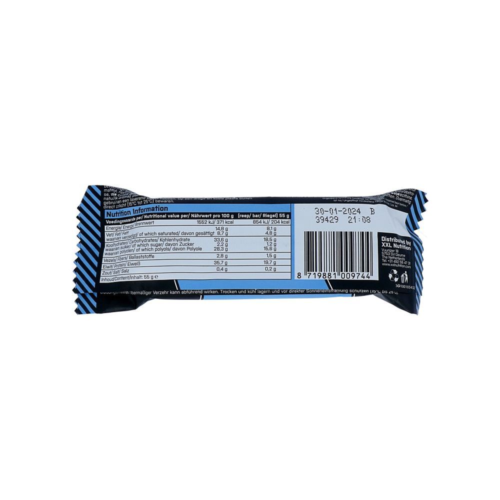 Xxl Nutrition N'Joy Protein Bar Cookies & Cream 55 gram