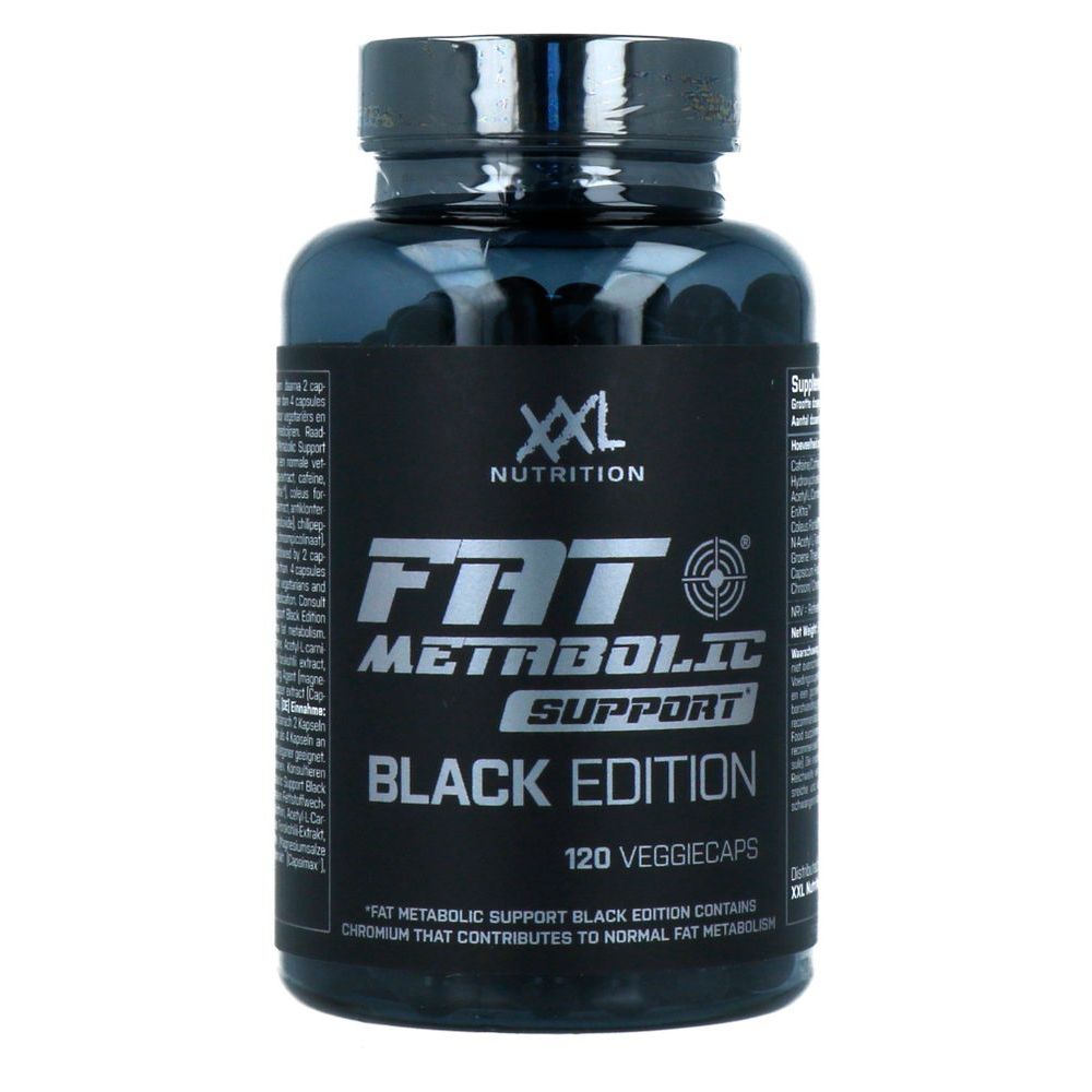 XXL Nutrition Fat Metabolic Black Edition 120 vcp