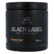 XXL Nutrition Black Label Pre Workout Orange fruit 390 gr