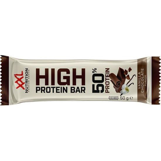 Xxl Nutrition High Protein Bar Vanilla Chocolate 50 gram