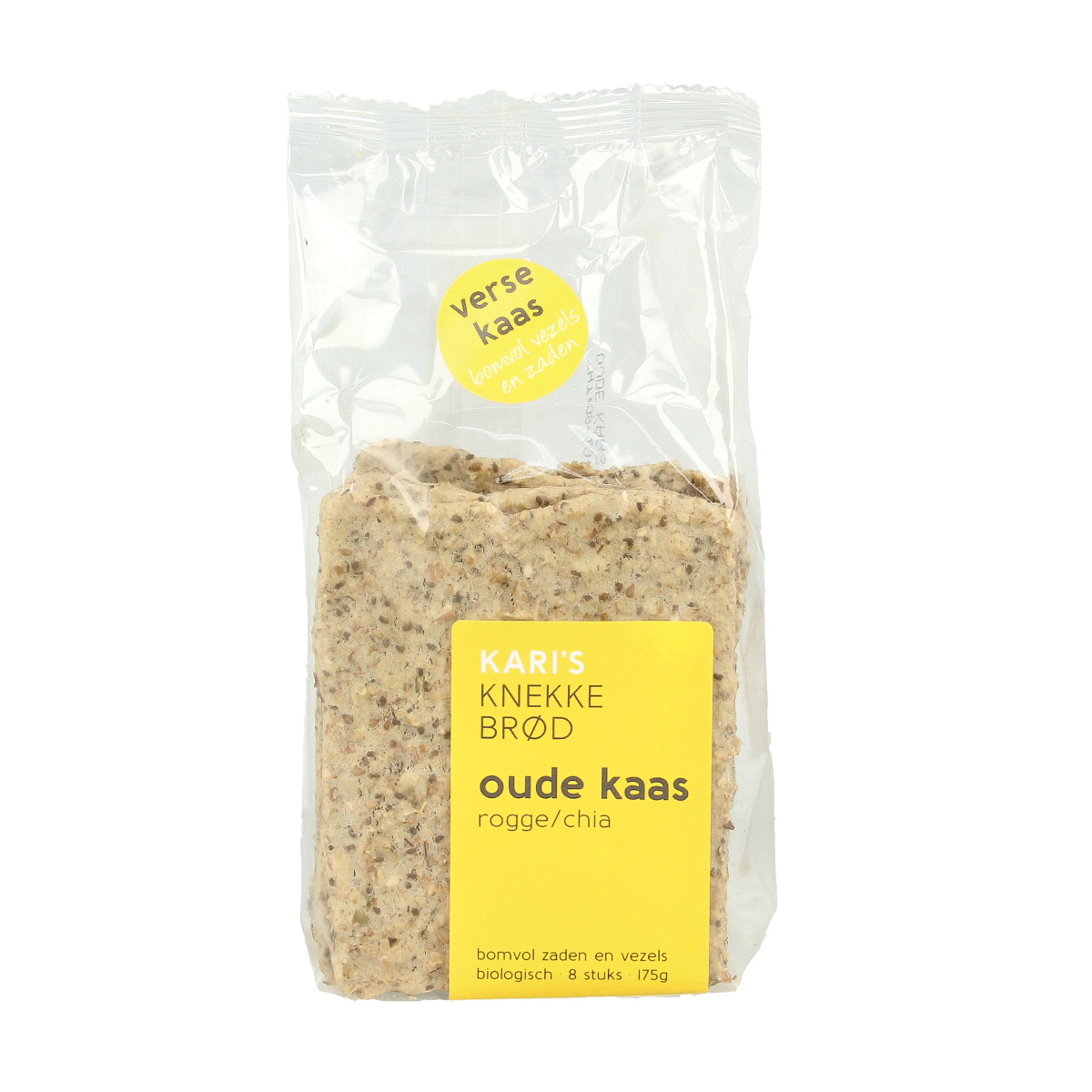Kari's Crackers Knekkebrod oude kaas biologisch 175 gram