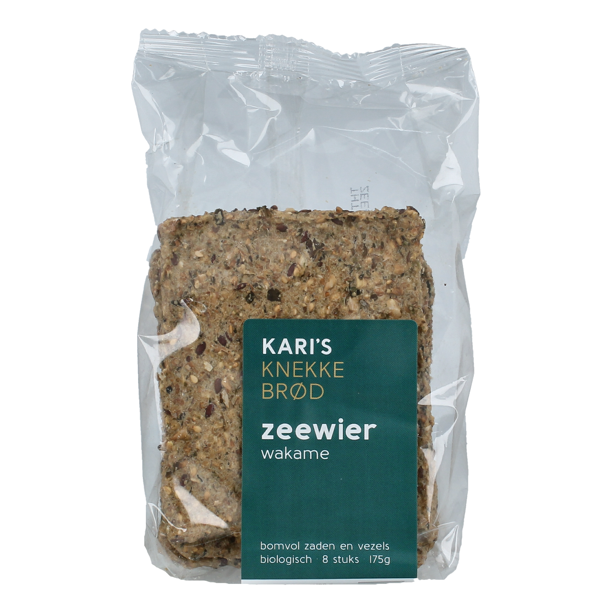 Kari's Crackers Knekkebrod zeewier biologisch 200 gram