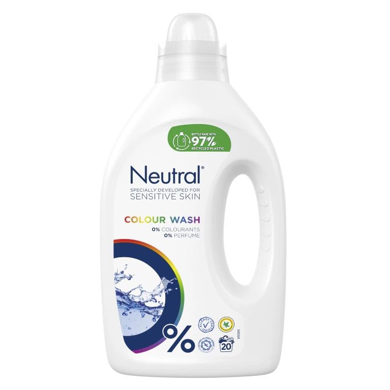Neutral Vloeibaar Wasmiddel Kleur 1 lt