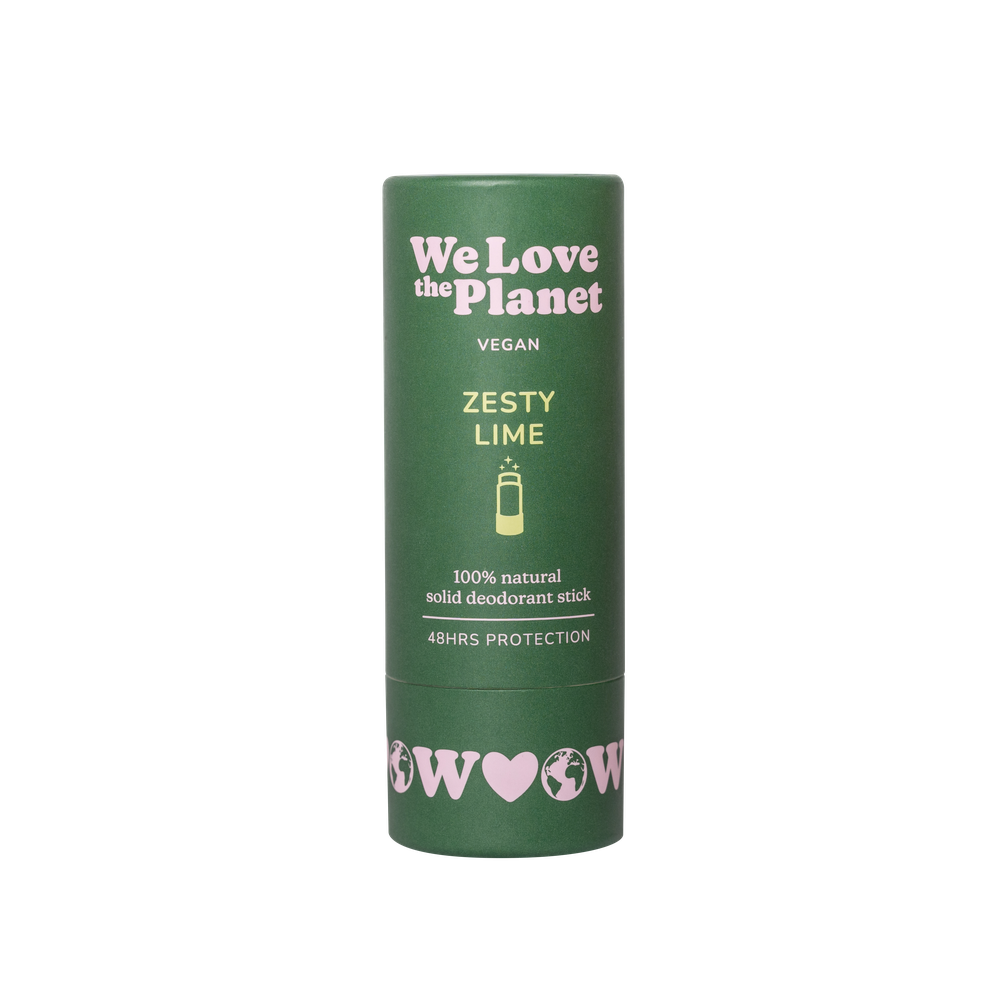 We Love Deodorant stick zesty lime 40 gram